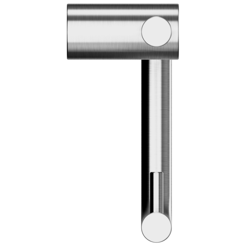 Duten porte rouleau papier hygiénique, inox brillant