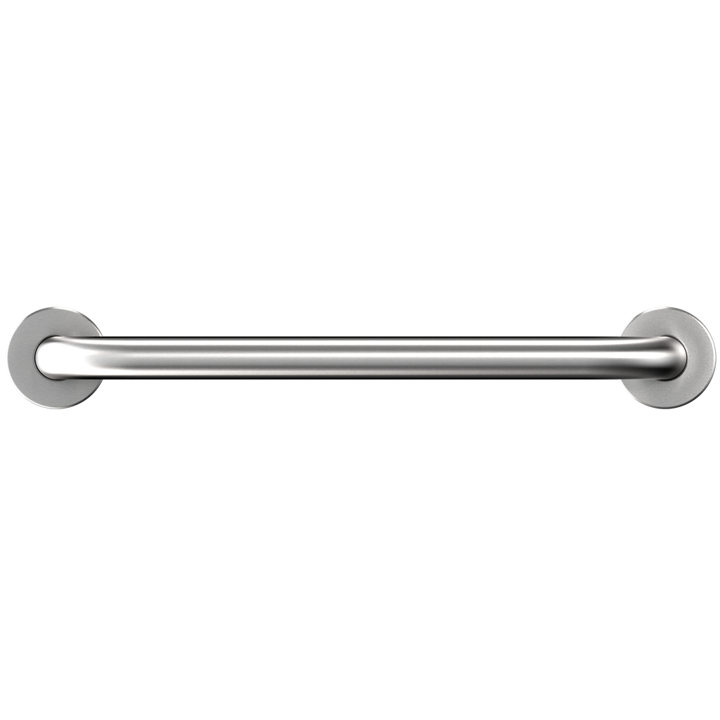 Duten barre droite 300mm, inox brillant