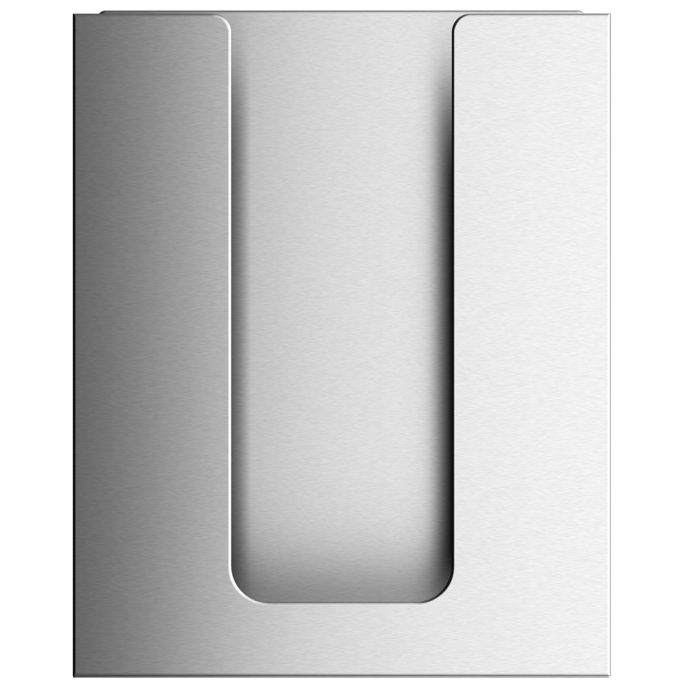 Duten distributeur essuie-mains derrière miroir avec embase plat pour meuble ouvrant, finition Edstal