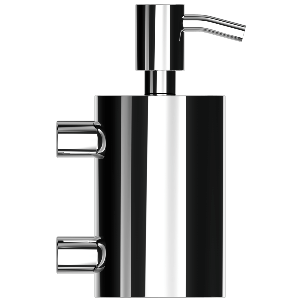 Duten distributeur de savon mural 0.4L, inox brillant