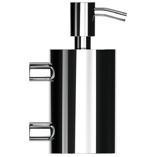 Duten distributeur de savon mural 0.4L, inox brillant