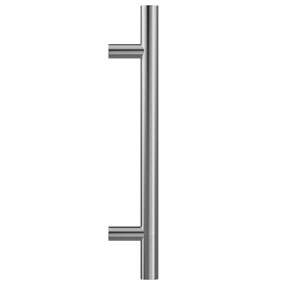 Duten bâton de maréchal L.450mm Ø19mm, inox brossé