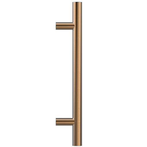 Duten bâton de maréchal L.450mm Ø19mm, finition PVD Koppar