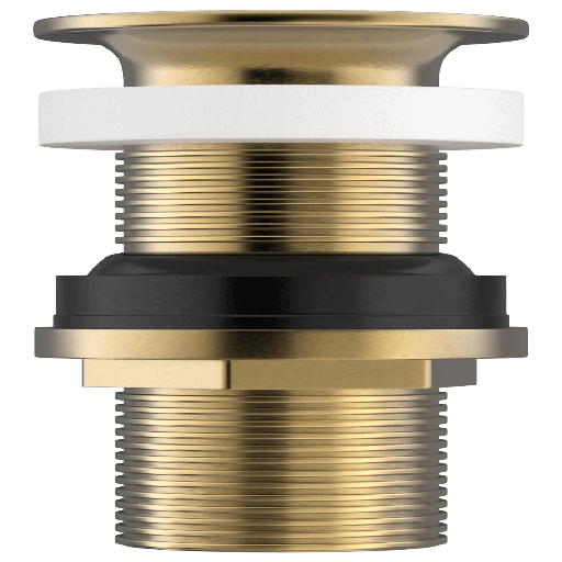 Duten bonde fixe écoulement libre sans trop plein, finition PVD Iflusse