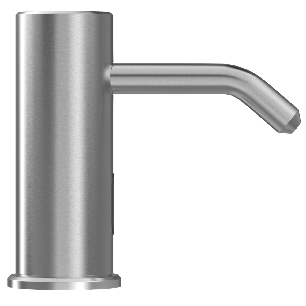 Duten distributeur de savon automatique sur plage, finition Ståljus