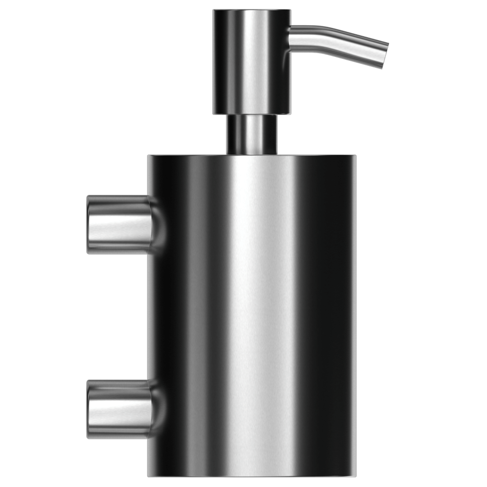 Duten distributeur de savon mural 0.4L, inox brossé