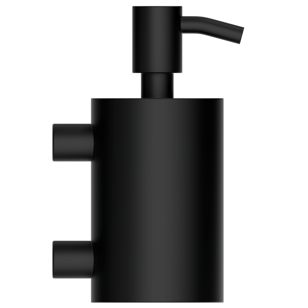 Duten distributeur de savon mural 0.4L, noir mat