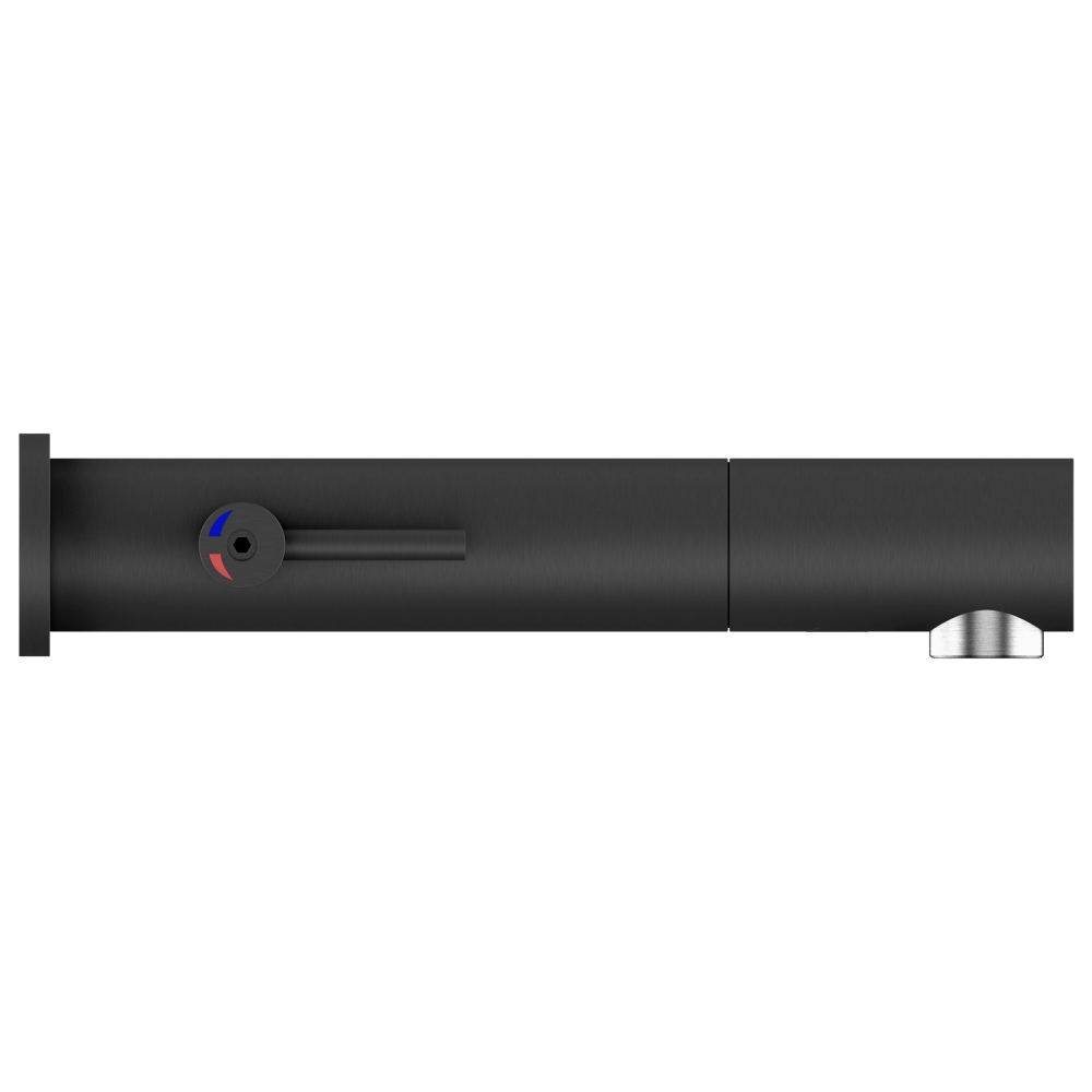 AP - Duten mitigeur automatique L220mm, installation encastrée, noir mat