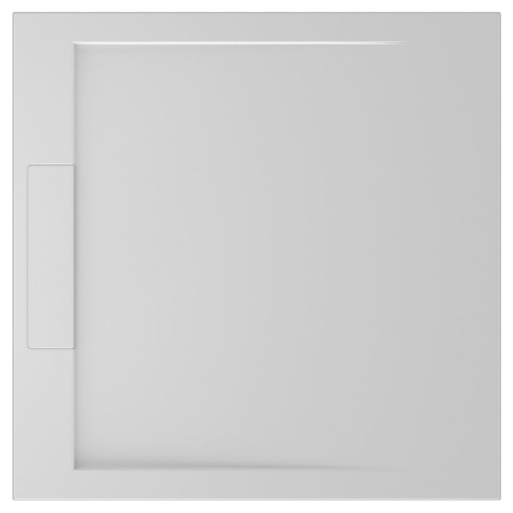Receveur de douche Solid Surface 80x80cm, blanc mat