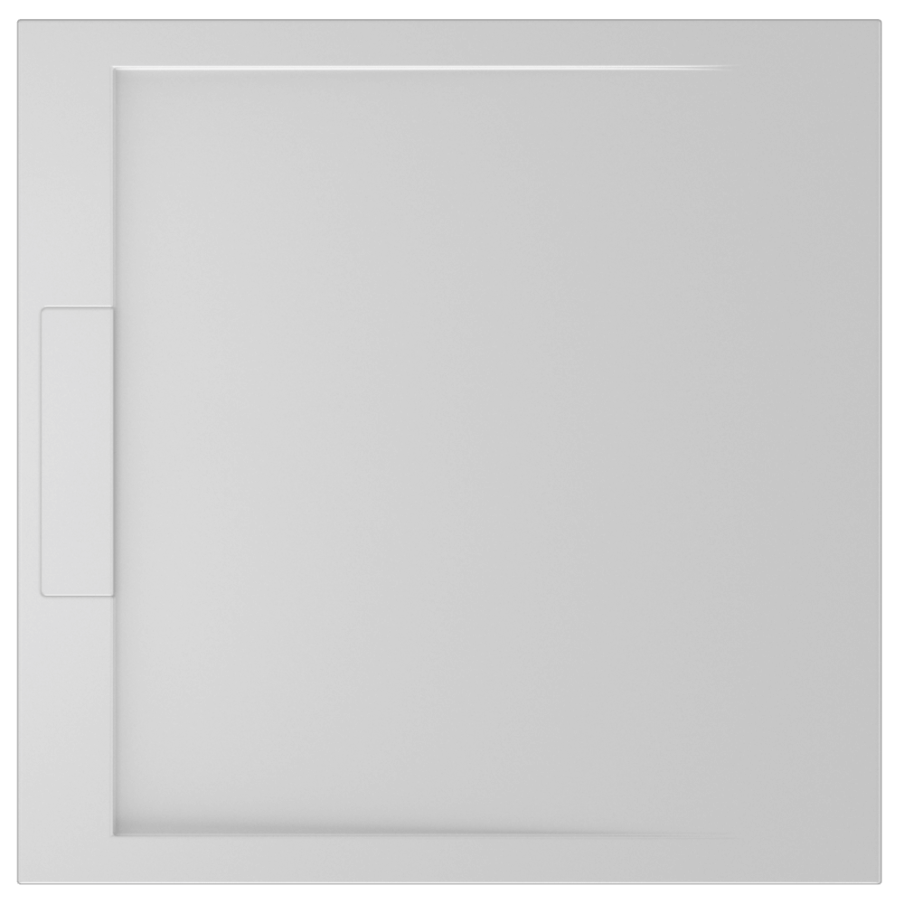 Receveur de douche Solid Surface 90x90cm, blanc mat